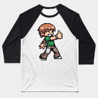 Scott Pilgrim Thumbs Up Sprite Baseball T-Shirt